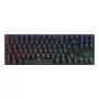 Mehāniskā spēļu tastatūra CHERRY XTRFY Cherry MX 8.2 TKL Wireless — bez ciparu bloka, QWERTZ, USB + RF + Bluetooth, RGB, melna