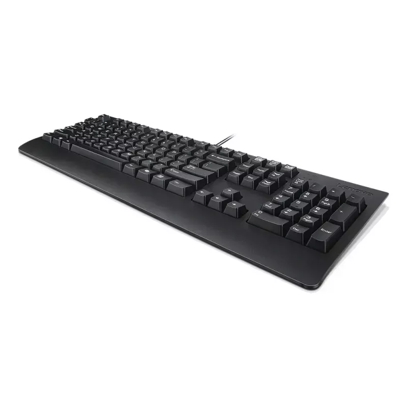 Lenovo Preferred Pro II tastatūra mājai/birojam USB vācu valodā melna