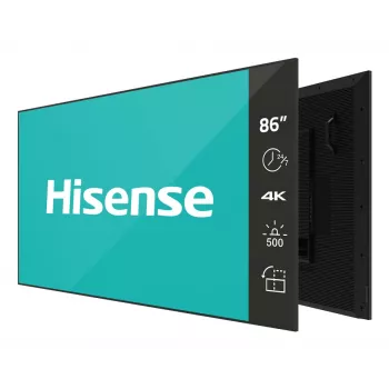 Hisense 86 collu E5QTUK QLED FHD viedtelevizors ar Freely, digitālā A-tāfele, 2,18 m (86 collas), 3840 x 2160 pikseļi, Wi-Fi, 24/7