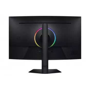 Samsung G75F datora monitors 94 cm (37 colli) 3840 x 2160 pikseļi 4K Ultra HD LCD Melns