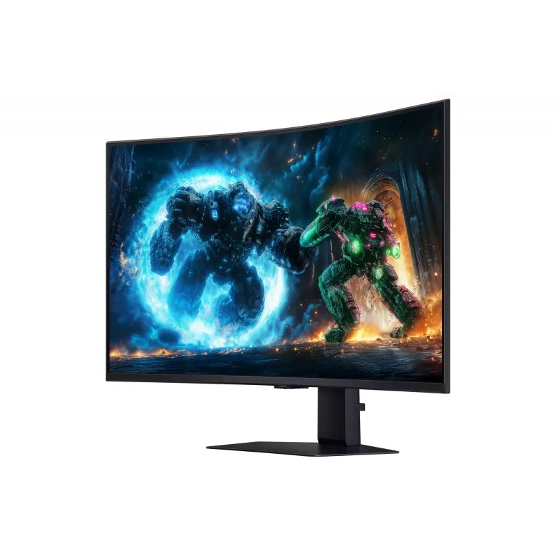 Samsung G75F datora monitors 94 cm (37 colli) 3840 x 2160 pikseļi 4K Ultra HD LCD Melns