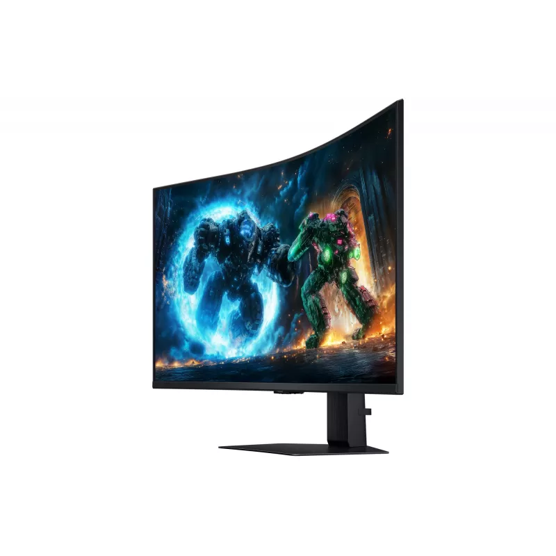 Samsung G75F datora monitors 94 cm (37 colli) 3840 x 2160 pikseļi 4K Ultra HD LCD Melns