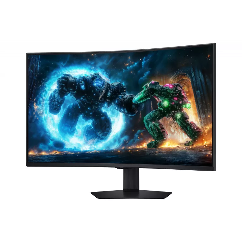 Samsung G75F datora monitors 94 cm (37 colli) 3840 x 2160 pikseļi 4K Ultra HD LCD Melns