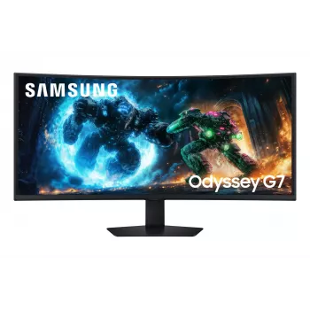 Samsung G75F datora monitors 101,6 cm (40 collu) 5120 x 2160 pikseļi WUHD LCD Melns