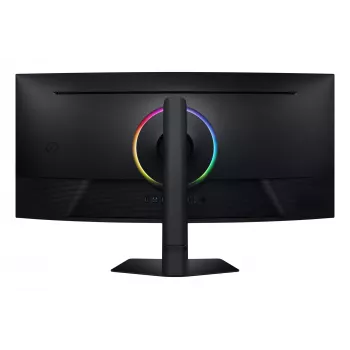 Samsung G75F datora monitors 101,6 cm (40 collu) 5120 x 2160 pikseļi WUHD LCD Melns