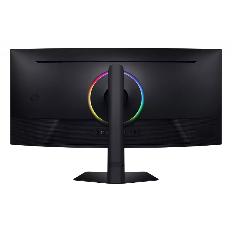 Samsung G75F datora monitors 101,6 cm (40 collu) 5120 x 2160 pikseļi WUHD LCD Melns