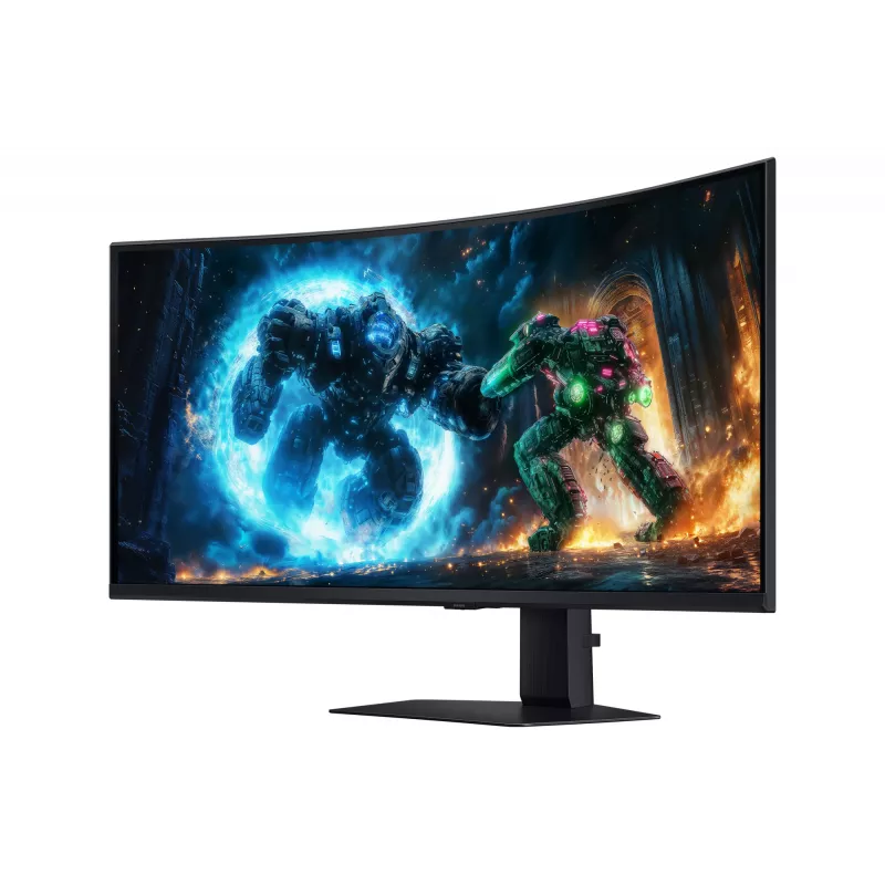 Samsung G75F datora monitors 101,6 cm (40 collu) 5120 x 2160 pikseļi WUHD LCD Melns