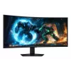 Samsung G75F datora monitors 101,6 cm (40 collu) 5120 x 2160 pikseļi WUHD LCD Melns