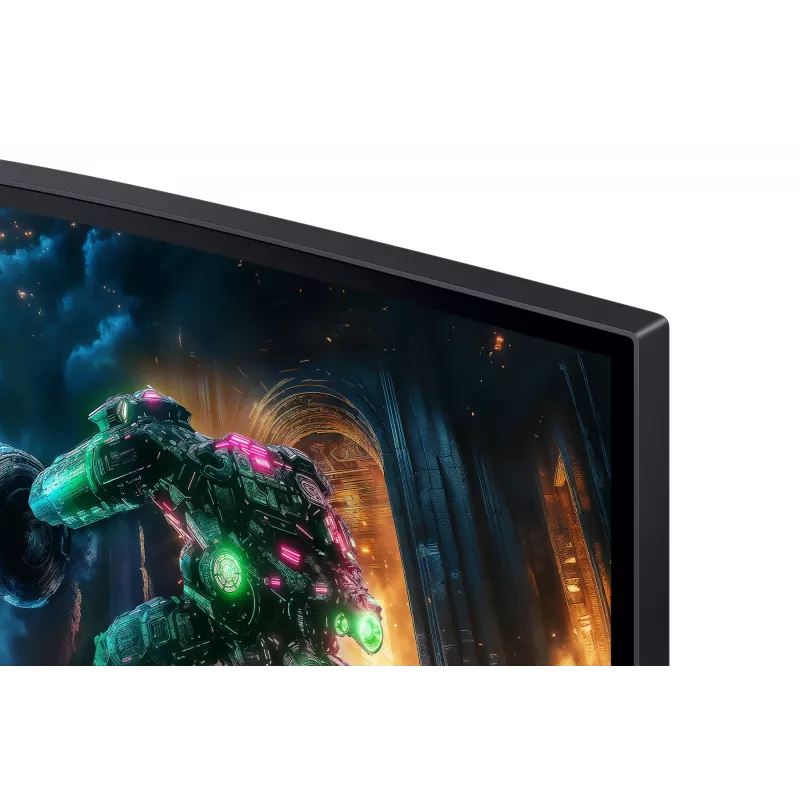 Samsung G75F datora monitors 101,6 cm (40 collu) 5120 x 2160 pikseļi WUHD LCD Melns
