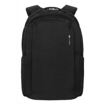 Mugursoma HYPER HyperPack HP21PBKGL portatīvajiem datoriem līdz 40,6 cm (16 collām) — melna, PET/poliesters