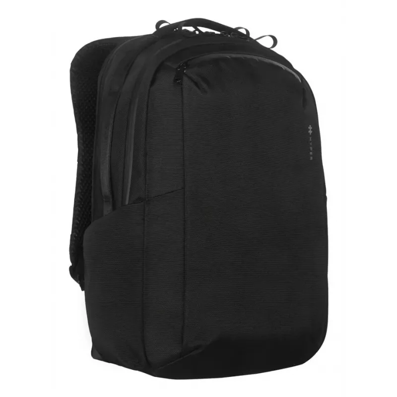 Mugursoma HYPER HyperPack HP21PBKGL portatīvajiem datoriem līdz 40,6 cm (16 collām) — melna, PET/poliesters