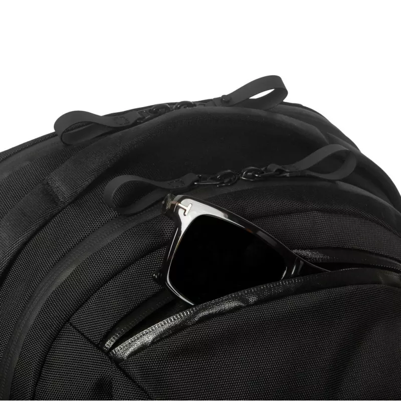 Mugursoma HYPER HyperPack HP21PBKGL portatīvajiem datoriem līdz 40,6 cm (16 collām) — melna, PET/poliesters