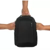 Mugursoma HYPER HyperPack HP21PBKGL portatīvajiem datoriem līdz 40,6 cm (16 collām) — melna, PET/poliesters