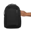 Mugursoma HYPER HyperPack HP21PBKGL portatīvajiem datoriem līdz 40,6 cm (16 collām) — melna, PET/poliesters