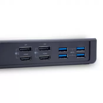 TERRA 1480374 klēpjdatora dokstacija/portu replikators Vadu USB 3.2 Gen 1 (3.1 Gen 1) Type-C Melns