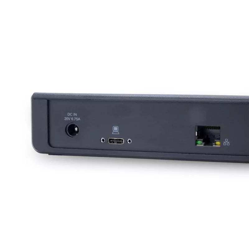 TERRA 1480374 klēpjdatora dokstacija/portu replikators Vadu USB 3.2 Gen 1 (3.1 Gen 1) Type-C Melns