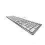 CHERRY KC 6000 plāns tastatūra Universāla USB AZERTY Beļģu Sudraba, Balta