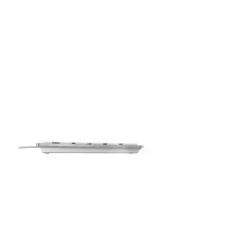 CHERRY KC 6000 plāns tastatūra Universāla USB AZERTY Beļģu Sudraba, Balta