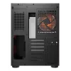 COUGAR PC Midi Tower Case FV150 ARGB — Melns, ATX/MicroATX/Mini-ITX, 3x120 mm priekšā + 1x120 mm aizmugurē, 2x3,5 collu & 2x2,5 collu nodalījumi