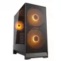 COUGAR Midi Tower korpuss, Airface 180, ARGB, melns
