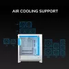 COUGAR Midi Tower korpuss, Airface 180, ARGB, melns