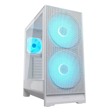 COUGAR Midi Tower korpuss, Airface 180, ARGB, balts