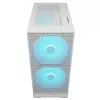 COUGAR Midi Tower korpuss, Airface 180, ARGB, balts