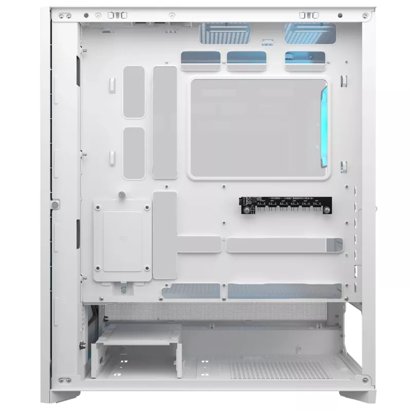 COUGAR Midi Tower korpuss, Airface 180, ARGB, balts
