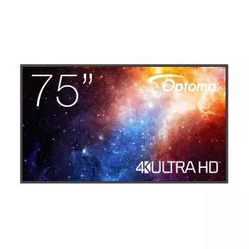 Digitālās izkārtnes plakanais panelis Optoma N3751K 75 collu LED 4K Ultra HD