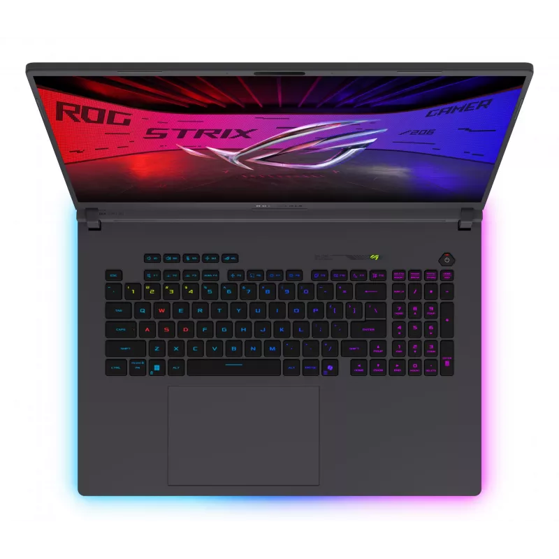 ASUS ROG Strix G18 G815LW-S9016W Intel Core Ultra 9 275HX klēpjdators 45,7 cm (18 collu) WQXGA 32 GB DDR5-SDRAM 2 TB SSD NVIDIA GeForce RTX 5080 Wi-Fi 7 (802.11be) Windows 11 Home Zaļš, Pelēks