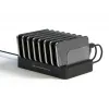Conceptronic OZUL 8-Port 75W USB PD uzlādes stacija, iekštelpām, maiņstrāva, 12 V, melna