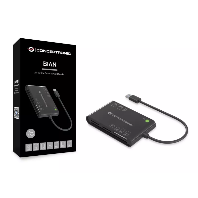Conceptronic BIAN universālais viedkartes lasītājs
