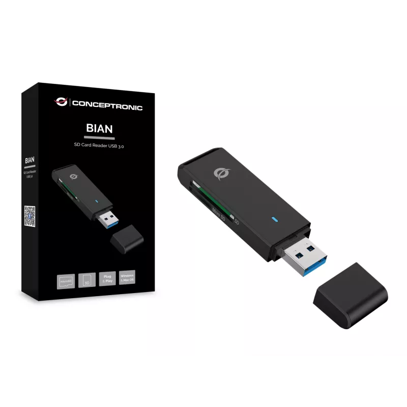 Conceptronic BIAN SD karšu lasītājs USB 3.0