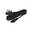 Conceptronic OZUL03BUK 100W GaN galda USB PD lādētājs, iebūvēts USB-C kabelis, UK spraudnis