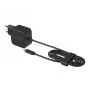 Conceptronic OZUL04BE 67W GaN USB PD lādētājs, iebūvēts USB-C kabelis