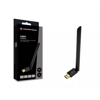 Conceptronic ABBY17B liela darbības rādiusa Bluetooth 5.3 USB adapteris, ārējā antena