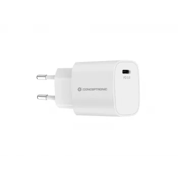 Lādētājs Conceptronic 1-Ports 20W USB-C PD lādētājs
