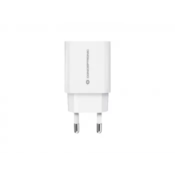 Lādētājs Conceptronic 1-Ports 20W USB-C PD lādētājs