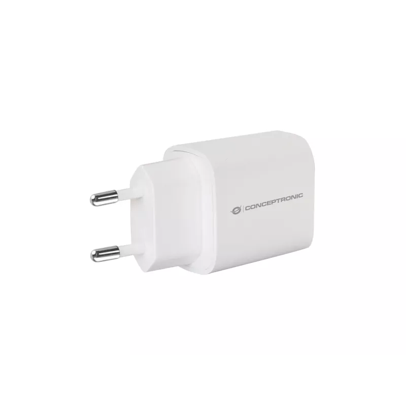 Lādētājs Conceptronic 1-Ports 20W USB-C PD lādētājs