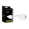 Conceptronic 2-Port 20W GaN USB PD lādētājs, USB-C x 1, USB-A x 1, QC 3.0, PPS