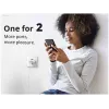 Conceptronic 2-Port 20W GaN USB PD lādētājs, USB-C x 1, USB-A x 1, QC 3.0, PPS