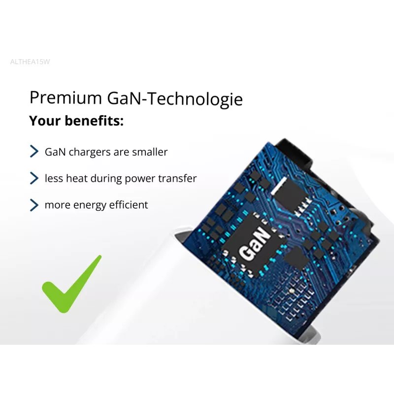 Conceptronic 2-Port 20W GaN USB PD lādētājs, USB-C x 1, USB-A x 1, QC 3.0, PPS