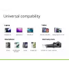 Conceptronic 2-Port 20W GaN USB PD lādētājs, USB-C x 1, USB-A x 1, QC 3.0, PPS