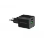 Conceptronic 2 Portu 20W GaN USB PD lādētājs, USB-C x 1, USB-A x 1, QC 3.0, PPS