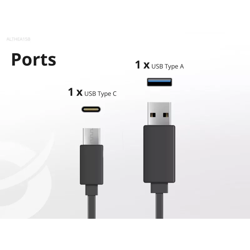 Conceptronic 2 Portu 20W GaN USB PD lādētājs, USB-C x 1, USB-A x 1, QC 3.0, PPS