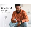Conceptronic 2-portu 33W GaN USB PD lādētājs ar 3-in-1 uzlādes kabeli, USB-C 1, USB-A 1, QC 3.0, PPS