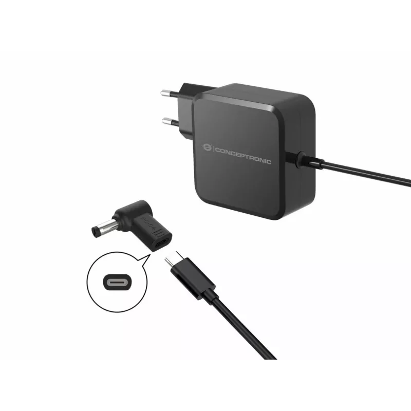 Conceptronic ABBY15PC04 DC uz USB-C adapteris, Asus/Universal 5.5x2.5mm, 18-20V