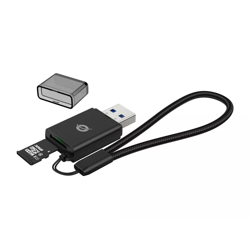 Conceptronic BIAN07B TF/MicroSD 3.0 karšu lasītājs, UHS-I, USB 3.0, 5Gbps