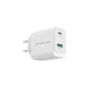Conceptronic ALTHEA20W45 2-Portu 45W GaN USB PD lādētājs, USB-C x 1, USB-A x 1, QC 3.0, PPS, PD 3.0