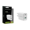 Conceptronic ALTHEA20W45 2-Portu 45W GaN USB PD lādētājs, USB-C x 1, USB-A x 1, QC 3.0, PPS, PD 3.0